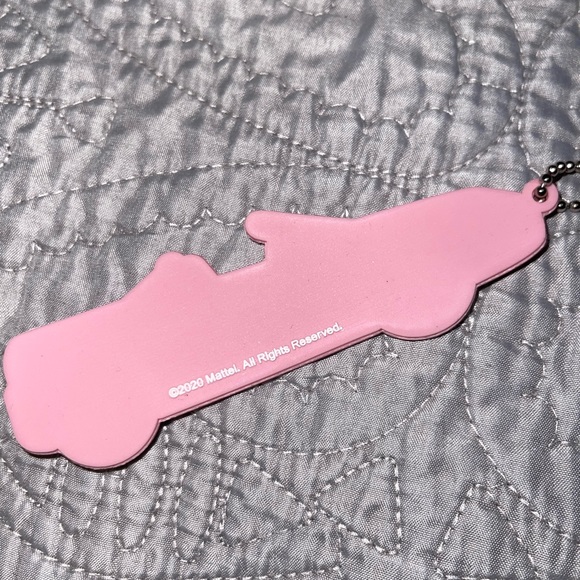 Barbie Logo Pink Corvette Keychain [Sold Individually] - Picture 4 of 4